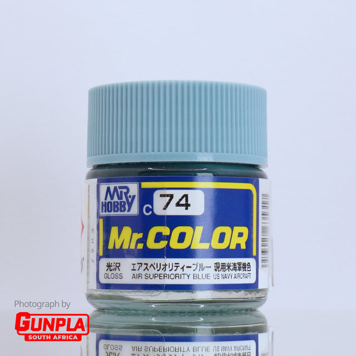 Mr. COLOR C074 Gloss Air Superiority Blue 10ml