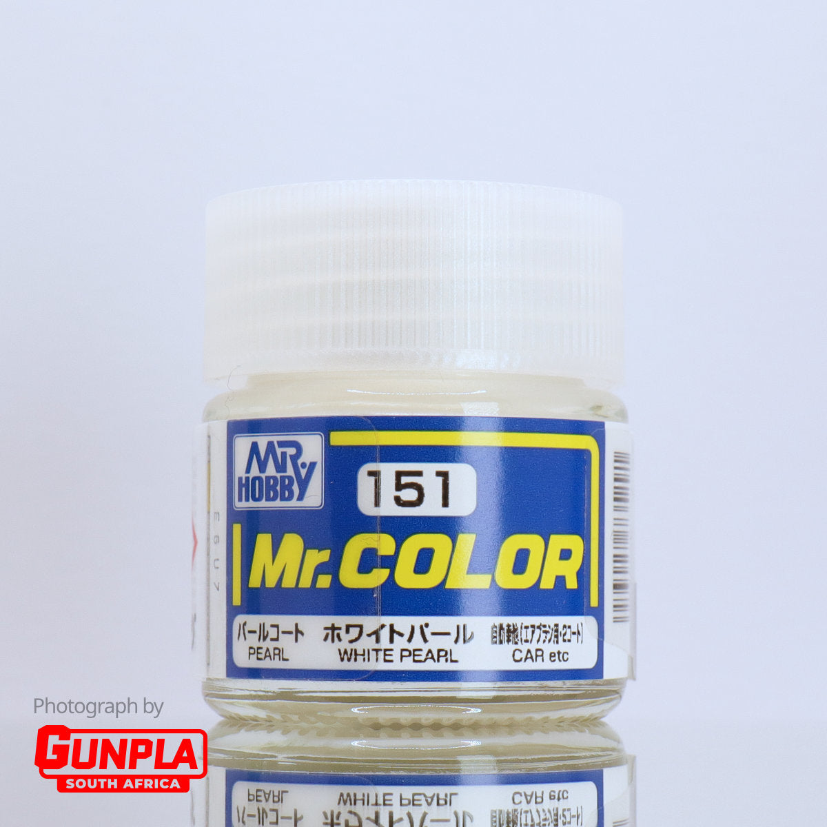 Mr. COLOR C151 White Pearl 10ml — GUNPLA SA