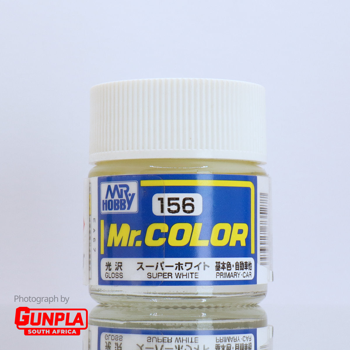 Mr. COLOR C156 Gloss Super White 10ml — GUNPLA SA