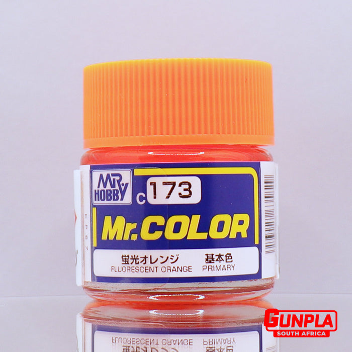 Mr. COLOR C173 Semi-Gloss Fluorescent Orange 10ml