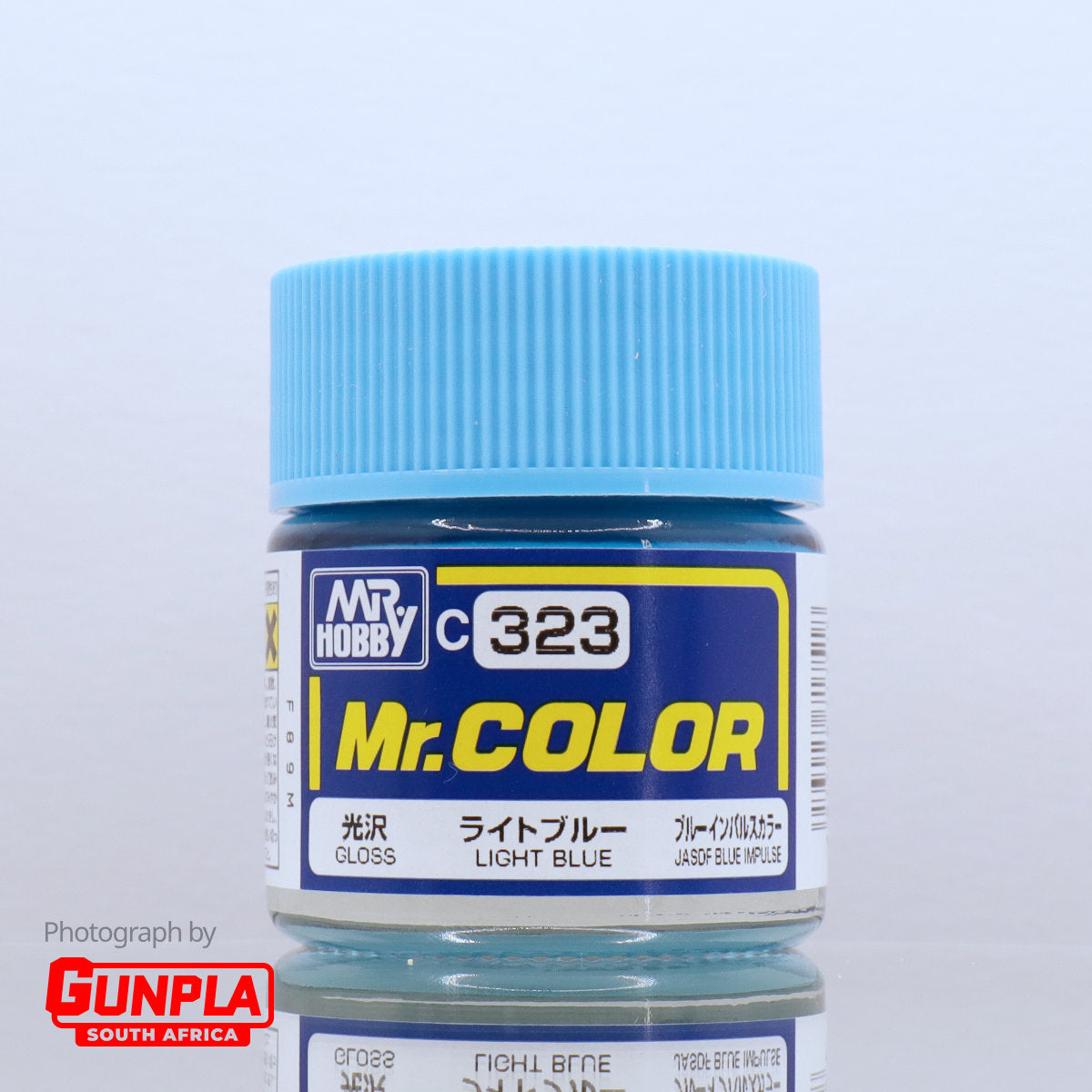 Mr. COLOR C323 Gloss Light Blue 10ml — GUNPLA SA