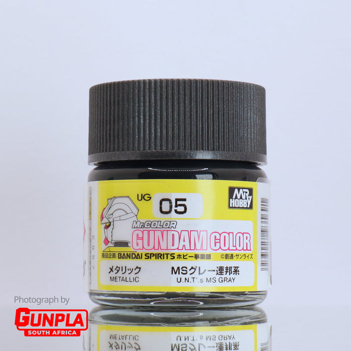 Mr. COLOR GUNDAM COLOR UG05 Metallic U.N.T's MS Gray 10ml