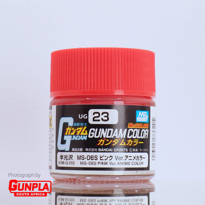 Mr. COLOR GUNDAM COLOR UG23 Semi-Gloss MS-06S Pink Ver. Anime Color 10ml