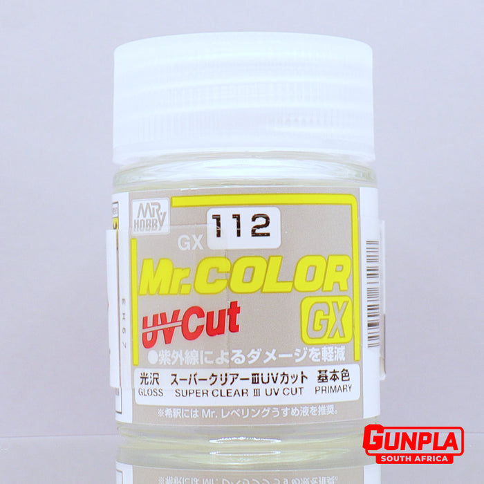 Mr. COLOR GX112 Gloss Super Clear III UV Cut 18ml