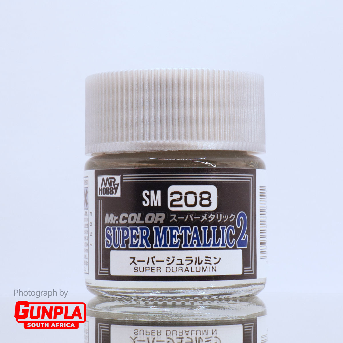 Mr. COLOR SUPER METALLIC 2 SM208 Super Duralumin 10ml — Gunpla SA