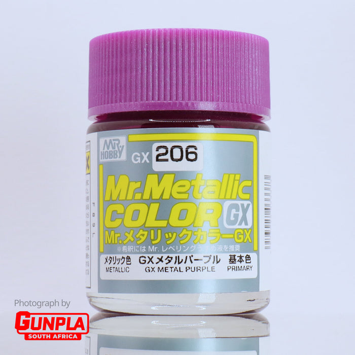 Mr. METALLIC COLOR GX206 GX Metal Purple 18ml