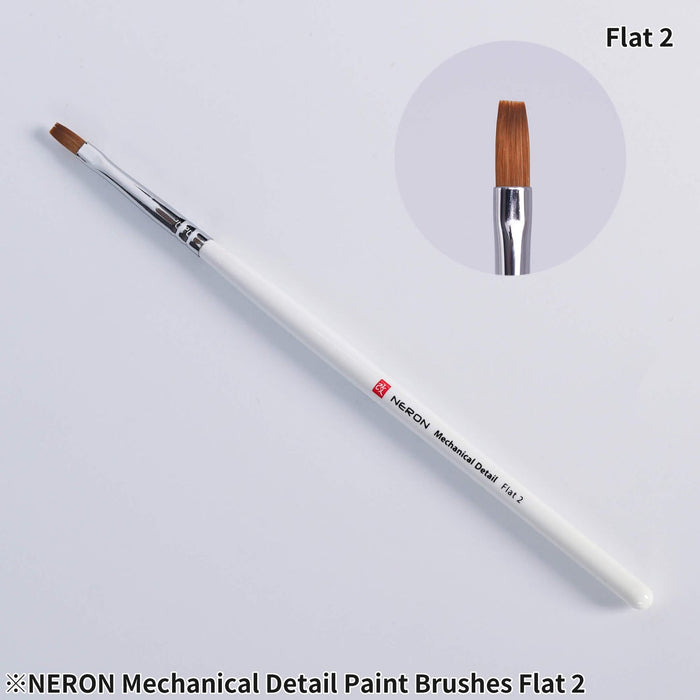 Madworks x Ver. Ed NERON Mechanical Detail Brush Set (4 pcs) - Pure Kolinsky & Synthetic (MD-001)