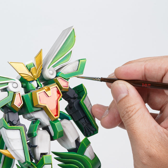 GRANDARTS X MADWORKS Synthetic Brushes - Set of 5 Sizes: 0, 2/0, 3/0, 5/0, 10/0 (GM-03)