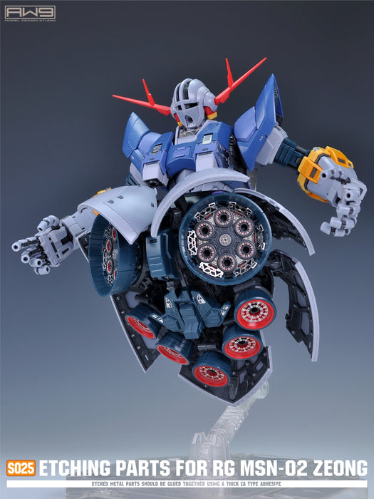 AW9 Photo-Etch Parts & Decals for RG Zeong (AW9-S25)