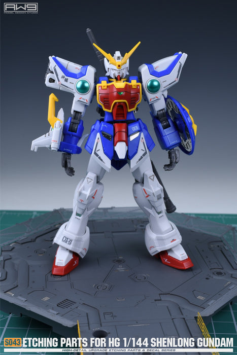 AW9-S43 Photo-Etch Parts & Decals for HG Shenlong Gundam
