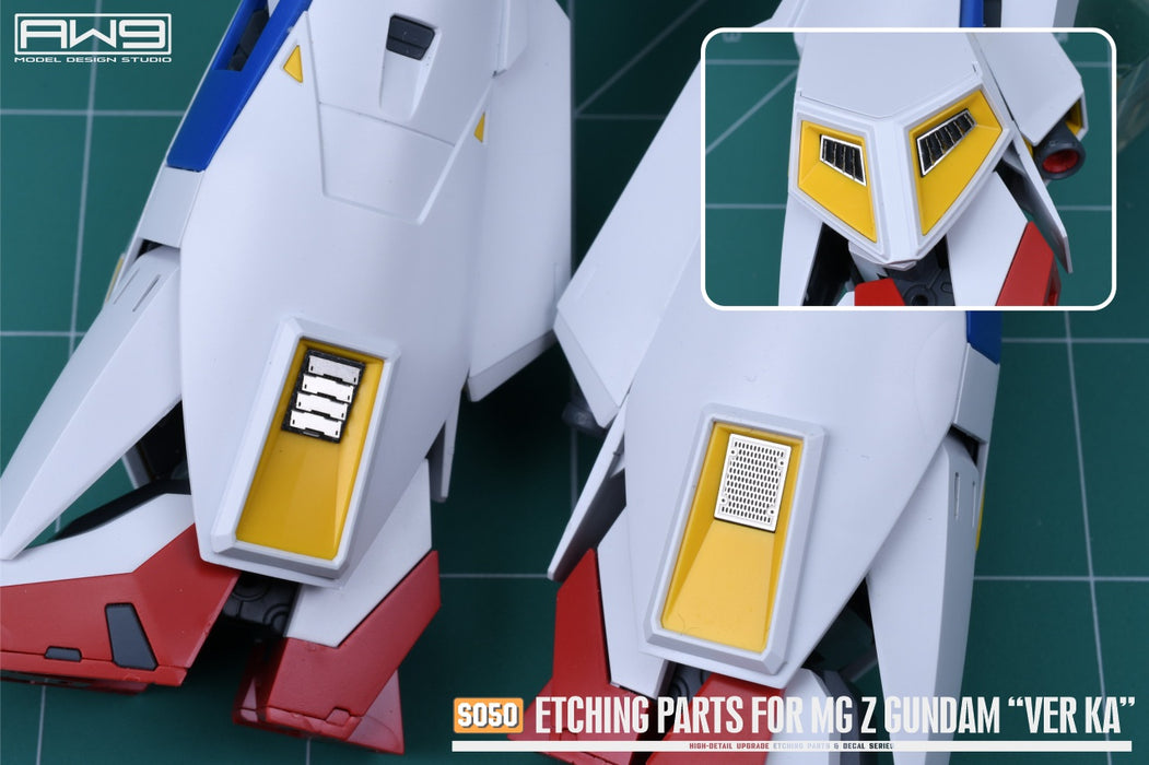 AW9 Photo-Etch Parts & Decals for MG Zeta Gundam Ver.Ka (AW9-S50)
