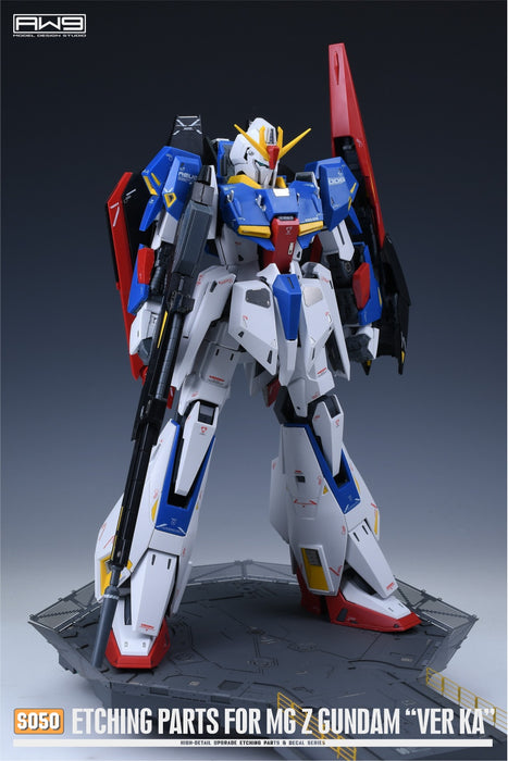 AW9 Photo-Etch Parts & Decals for MG Zeta Gundam Ver.Ka (AW9-S50)
