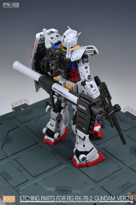 AW9 Photo-Etch Parts & Decals for RG RX-78-2 Gundam Ver.2.0 (AW9-S65)