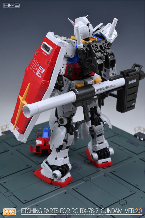 AW9 Photo-Etch Parts & Decals for RG RX-78-2 Gundam Ver.2.0 (AW9-S65)