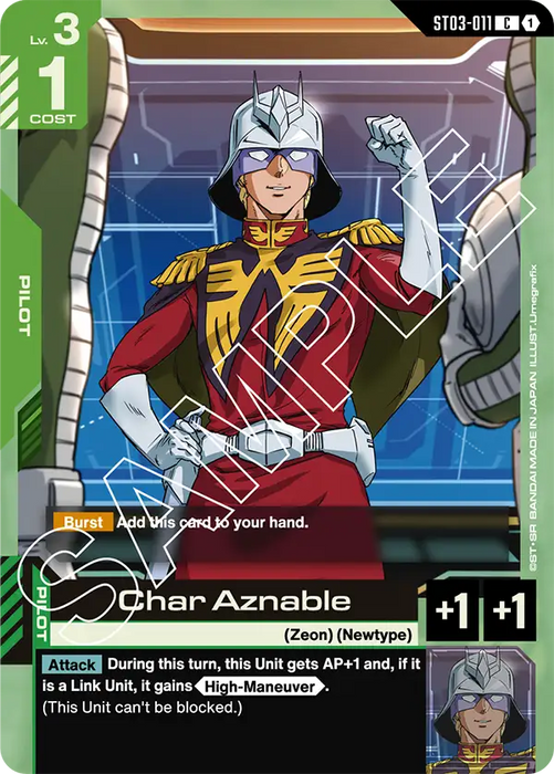 GUNDAM ASSEMBLE Starter Set - Zeon's Rush [ST03A]