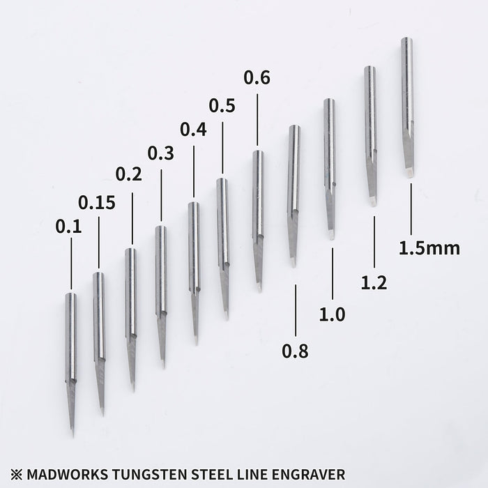 Tungsten Steel Line Engraver 0.15mm