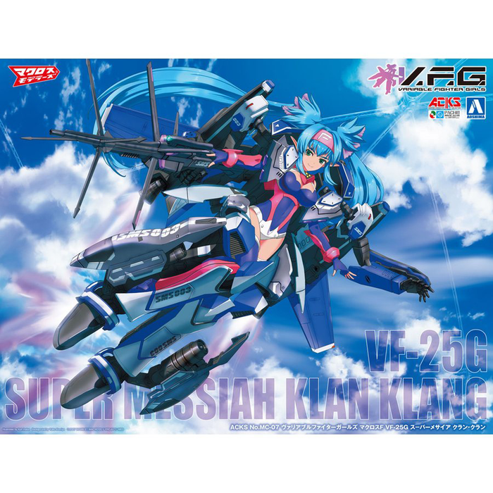 Variable Fighter Girls Macross Frontier VF-25G Super Messiah Klan Klang