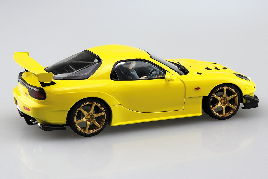 1/24 Keisuke Takahashi FD3S RX-7 Project D Ver. with Driver Figure