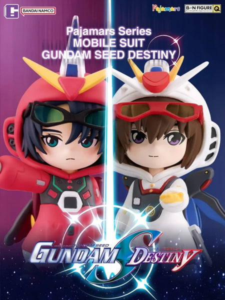 Gundam Seed Destiny B-N Figure Q 全6種 セット Mobile Suit Gundam SEED Destiny BN Figure Q Pajamars Series Box of