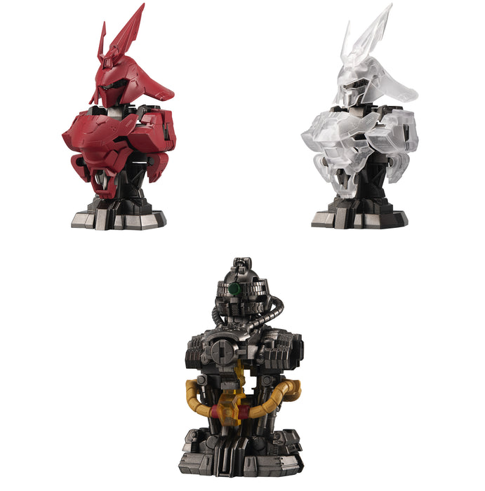 MS Mechanical Bust 07 Sazabi: Complete Set of 3