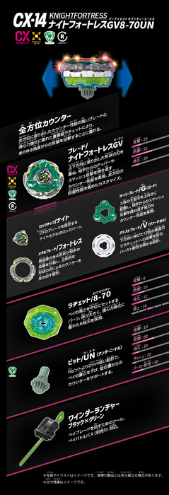 CX-14 Starter Knight Fortress GV8-70UN