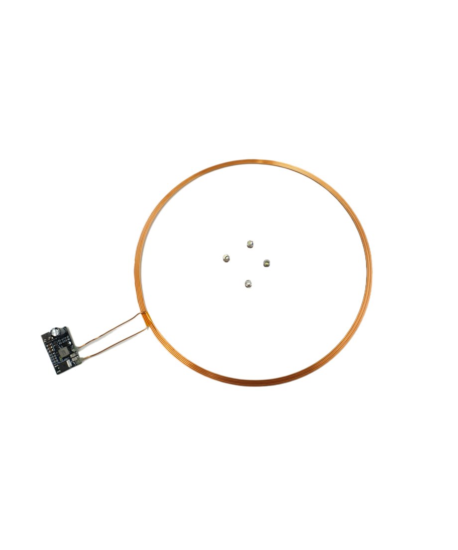 Wireless LED Coil Set L Size + Includes Exclusive Module (4 Pieces) Wh ...