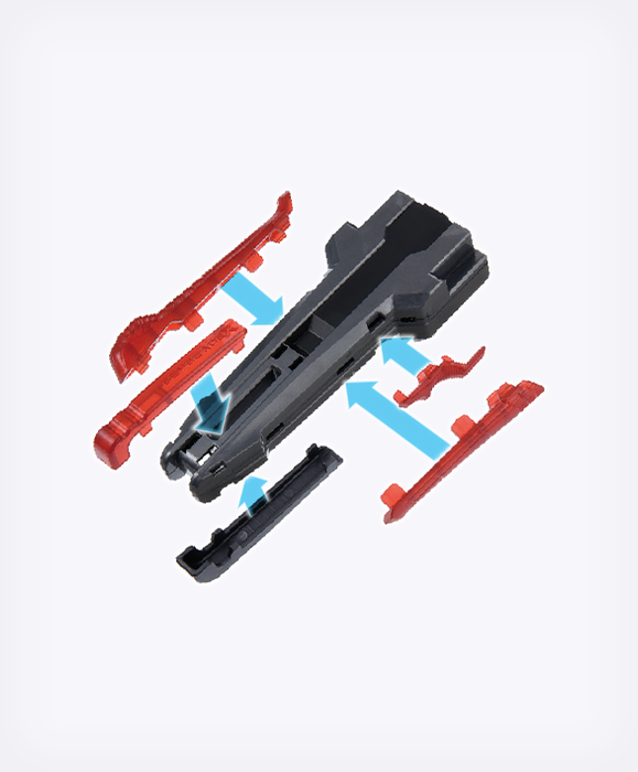 BX-41 Rubber Custom Grip Gunmetal Ver.
