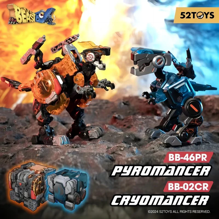 BEASTBOX BB-46PR Pyromancer & BB-02CR Cryomancer Set