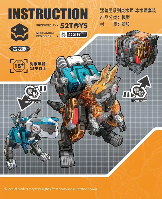 BEASTBOX BB-46PR Pyromancer & BB-02CR Cryomancer Set