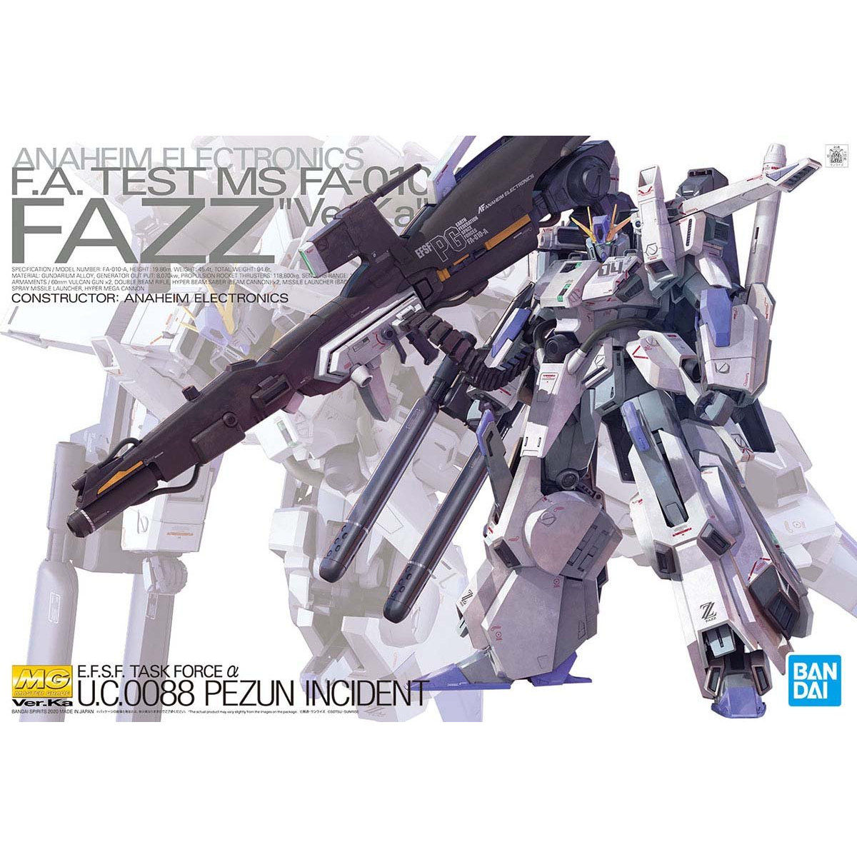 MG FAZZ Ver.Ka — Gunpla SA