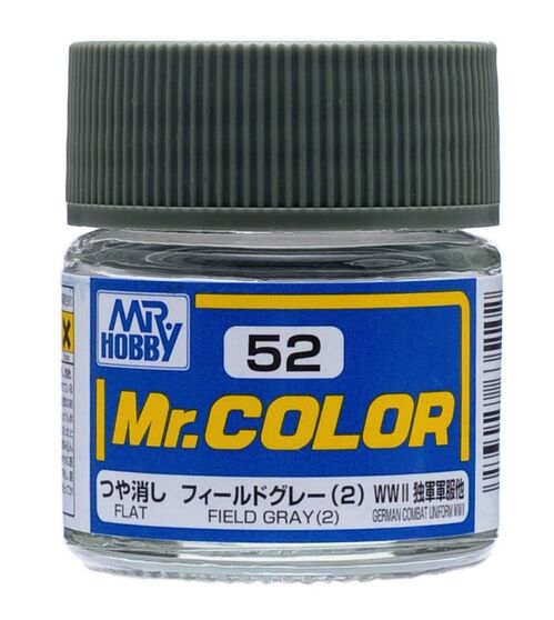 Mr. COLOR C052 Flat Field Gray (2) 10ml