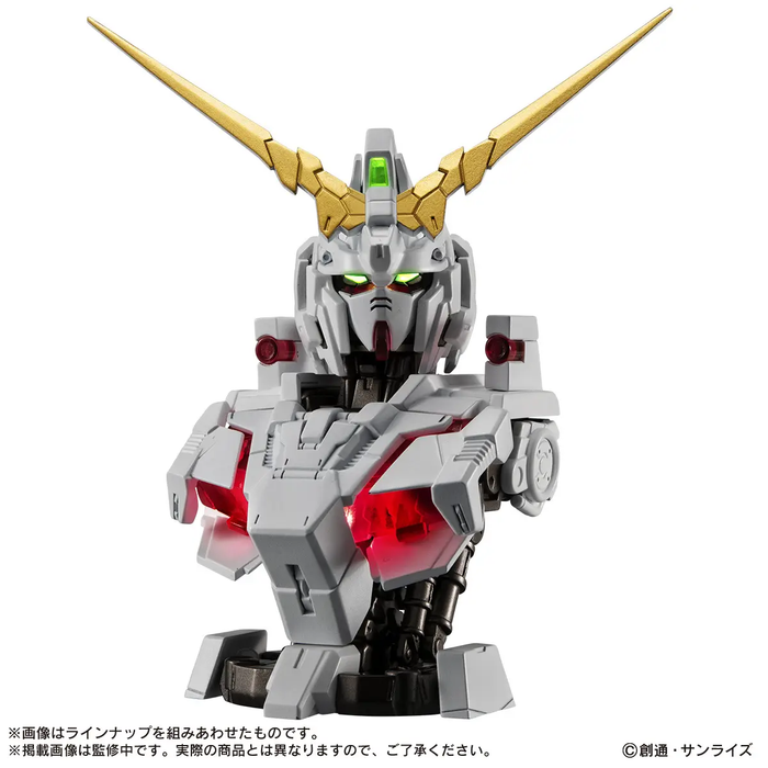 MS Mechanical Bust DX Unicorn Gundam: Complete Set of 3