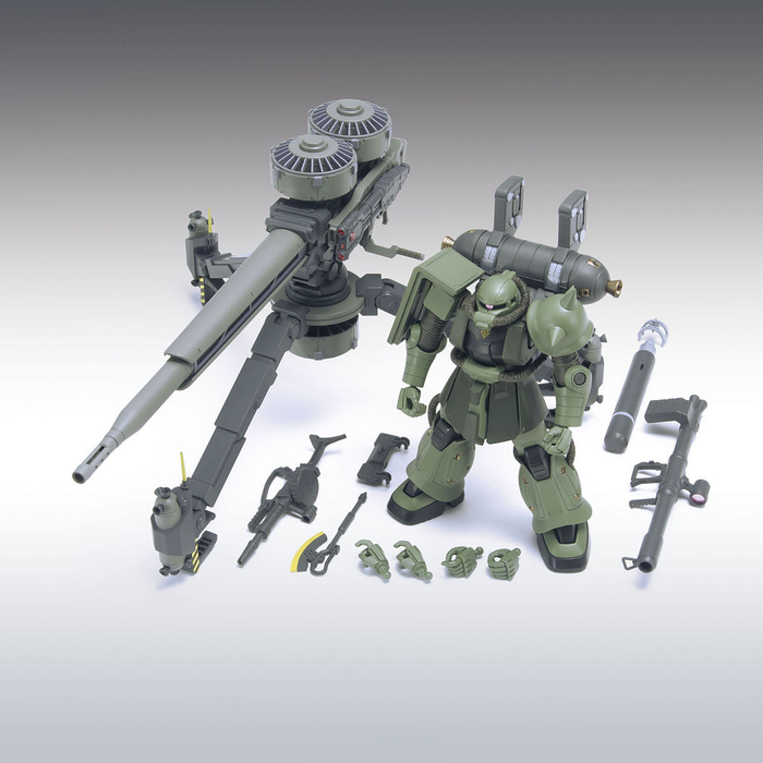 HG Zaku II + Big Gun Set (Gundam Thunderbolt Ver.)