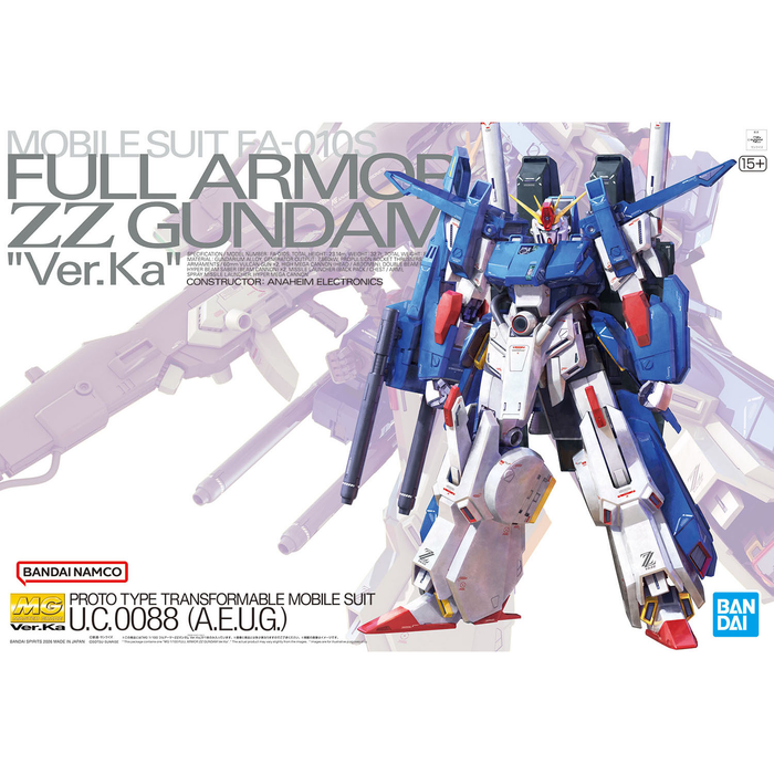 MG Full Armor ZZ Gundam Ver.Ka