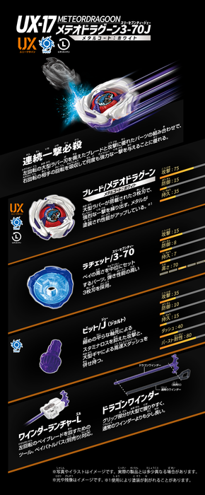 UX-17 Starter Meteor Dragoon 3-70J