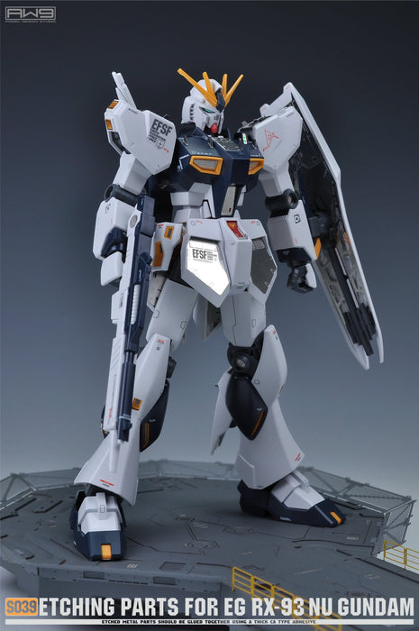 AW9-S39 Photo-Etch Parts & Decals for EG Nu Gundam