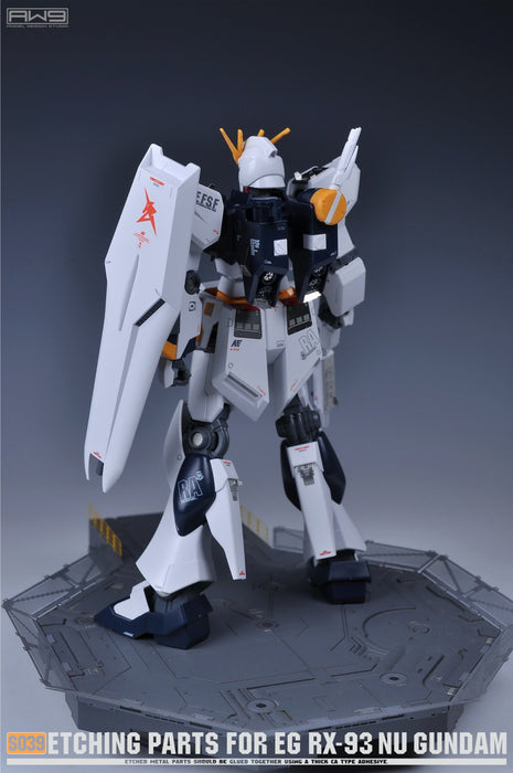 AW9-S39 Photo-Etch Parts & Decals for EG Nu Gundam