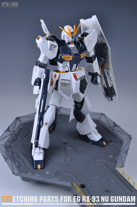 AW9-S39 Photo-Etch Parts & Decals for EG Nu Gundam