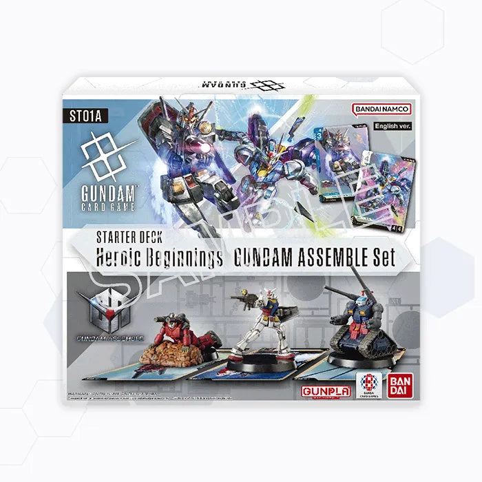 GUNDAM ASSEMBLE Starter Set - Heroic Beginnings [ST01A]