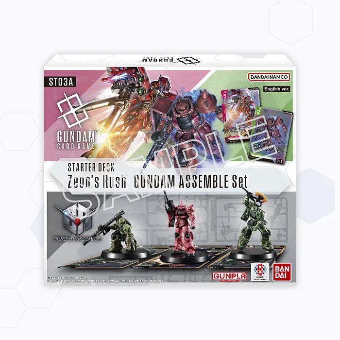 GUNDAM ASSEMBLE Starter Set - Zeon's Rush [ST03A]