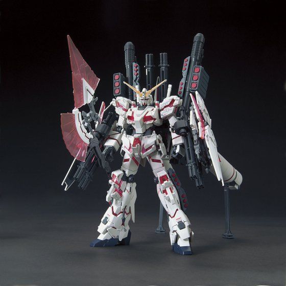 HG Full Armor Unicorn Gundam (Destroy Mode / Red Color Ver.)