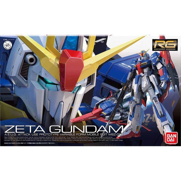 RG 1/144 ZETA GUNDAM 他 RG Zeta Gundam — Gunpla SA