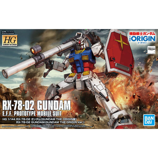 HG RX-78-02 Gundam (Origin Ver.) — GUNPLA SA