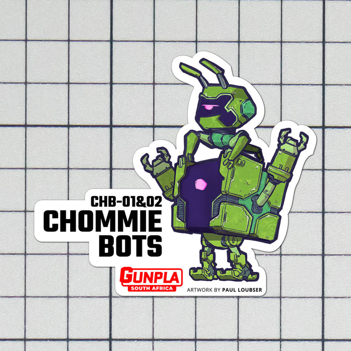ChommieBots 01&02 Sticker